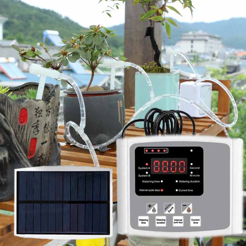Smart Garden Tower - Automatic Solar Energy Drip Irrigation Device