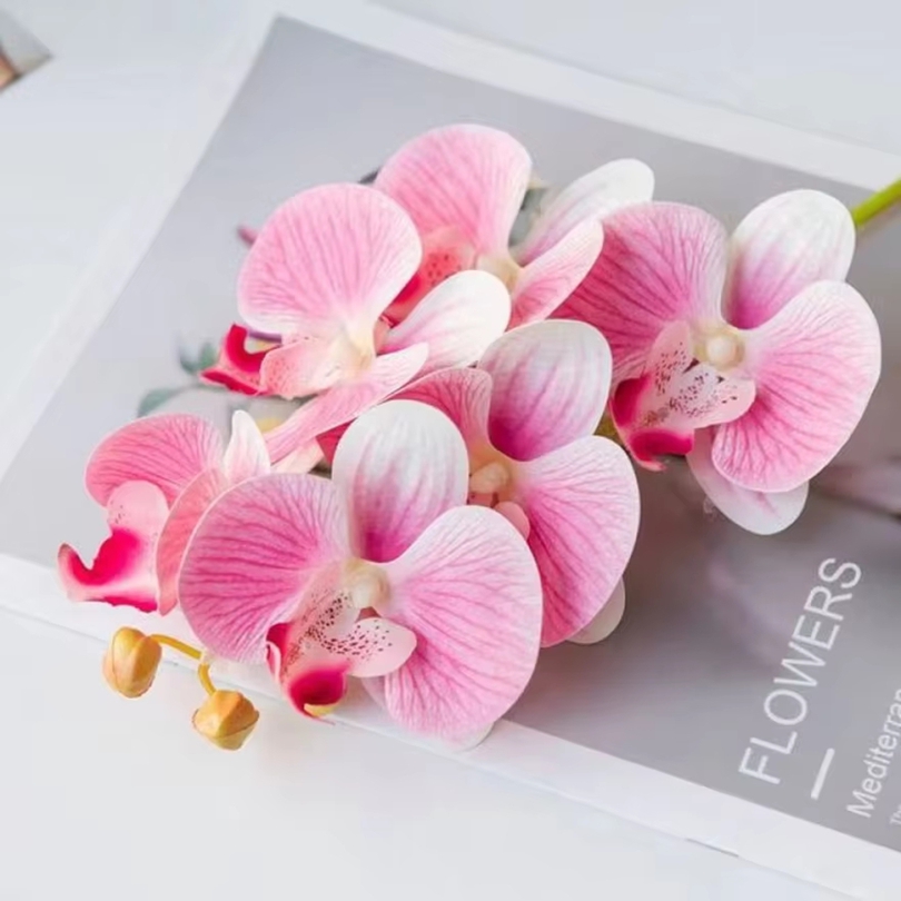 Smart Garden Storage - 3D Artificial Flowers Plastic Butterfly Orchid