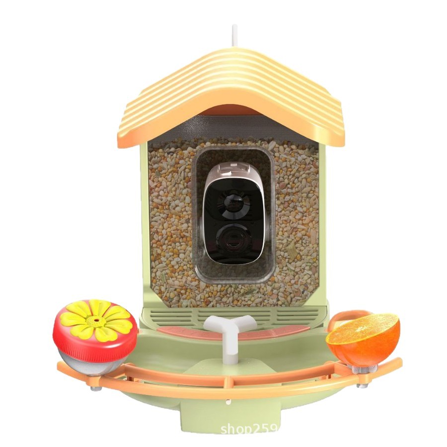 Smart Bird Feeder Camera - AI Smart Visual Feeder, Outdoor Bird