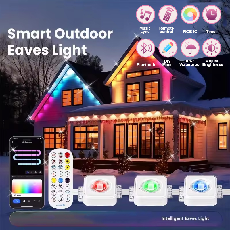 Smart Led Garden - 150ft 100ft 50ft Permanent Outdoor Lights