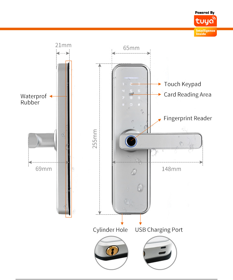 Cerradura Intelige X5 Waterpro - đánh giá và giá Smart Garden Door Lock