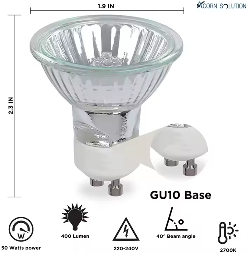 Gu10 Base Halogen 50W 220V/110 - đánh giá và giá Smart Garden Umbrella