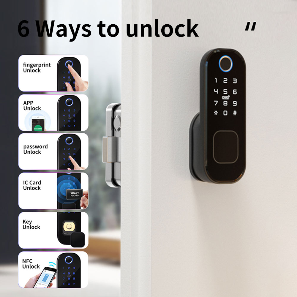 Tuya Smart Fingerprint Door Lo - đánh giá và giá Smart Garden Door Lock