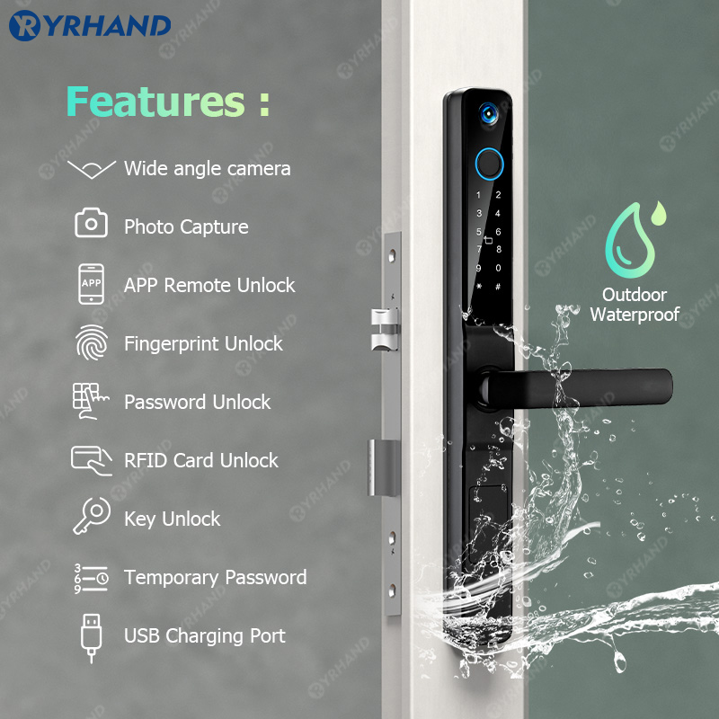 YRHAND IP66 Keyless Cat's Eye  - đánh giá và giá Smart Garden Door Lock