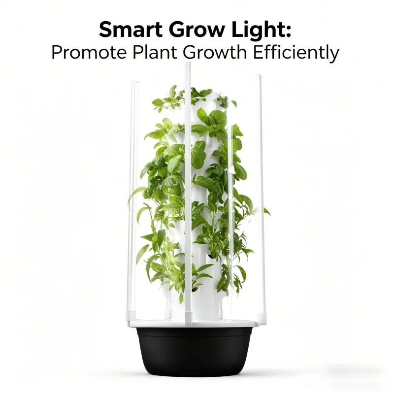 5-Layer Spacetree Hydroponic T - đánh giá và giá Smart Garden Tower