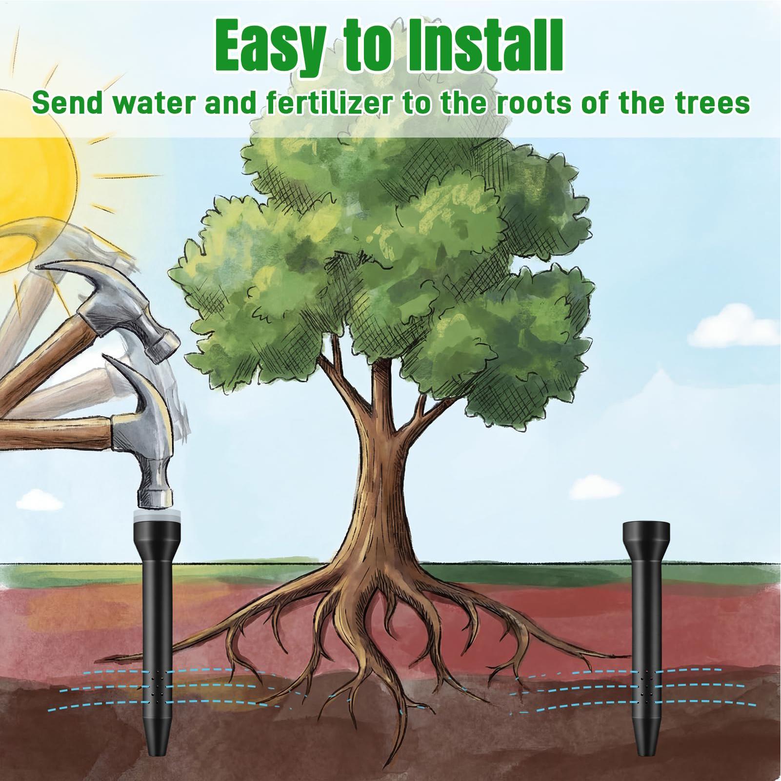 Garden Watering Spikes 3 Pack  - đánh giá và giá Smart Garden Tower