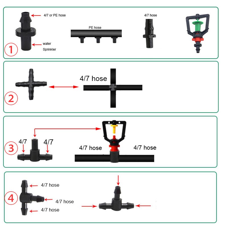 50pcs Garden Drip Irrigation C - đánh giá và giá Smart Garden Tower