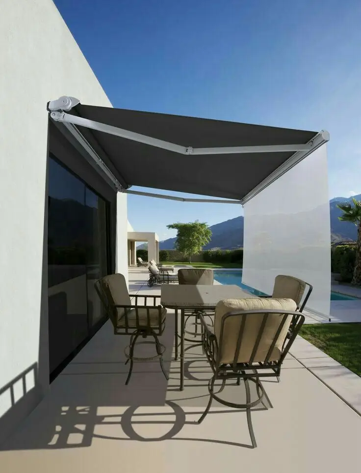 Outdoor Awning Customized Fold - đánh giá và giá Smart Garden Umbrella