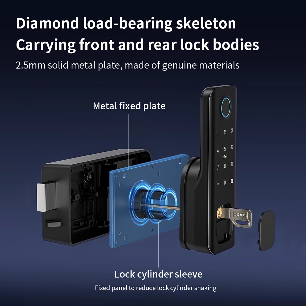 Wifi Fingerprint Waterproof Ou - đánh giá và giá Smart Garden Lock