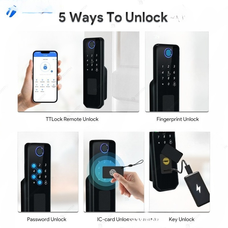 Double-sided fingerprint water - đánh giá và giá Smart Garden Lock