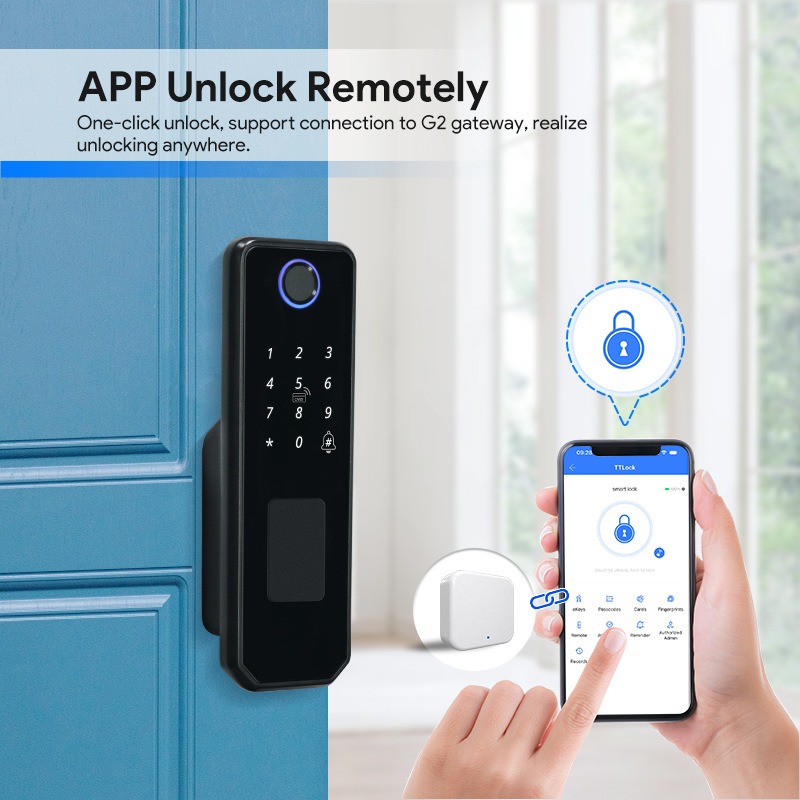 Double-sided fingerprint water - đánh giá và giá Smart Garden Lock