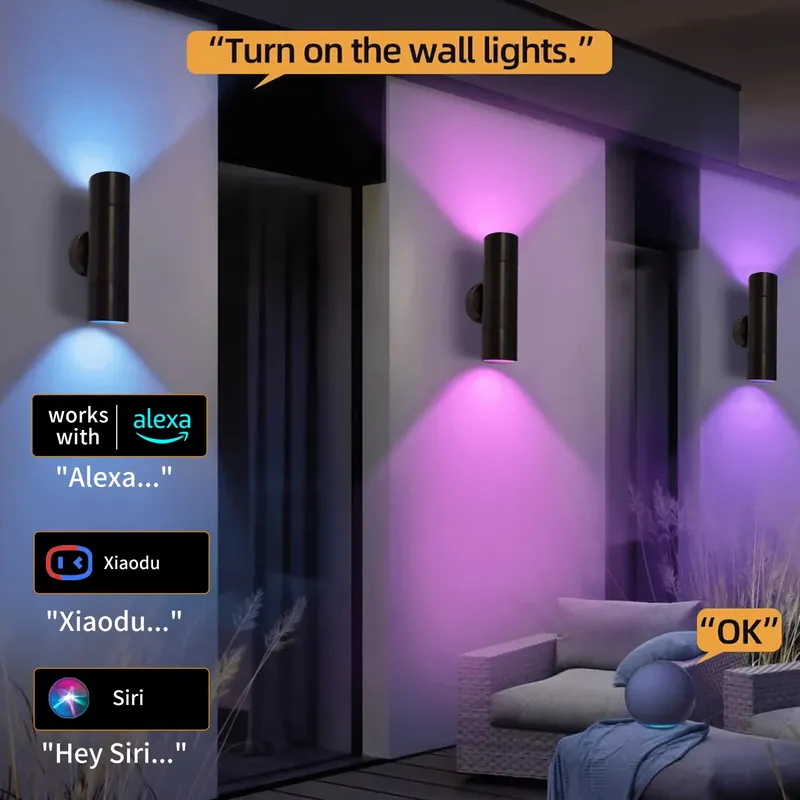 Durable Brass Outdoor LED Wall - đánh giá và giá Smart Led Garden