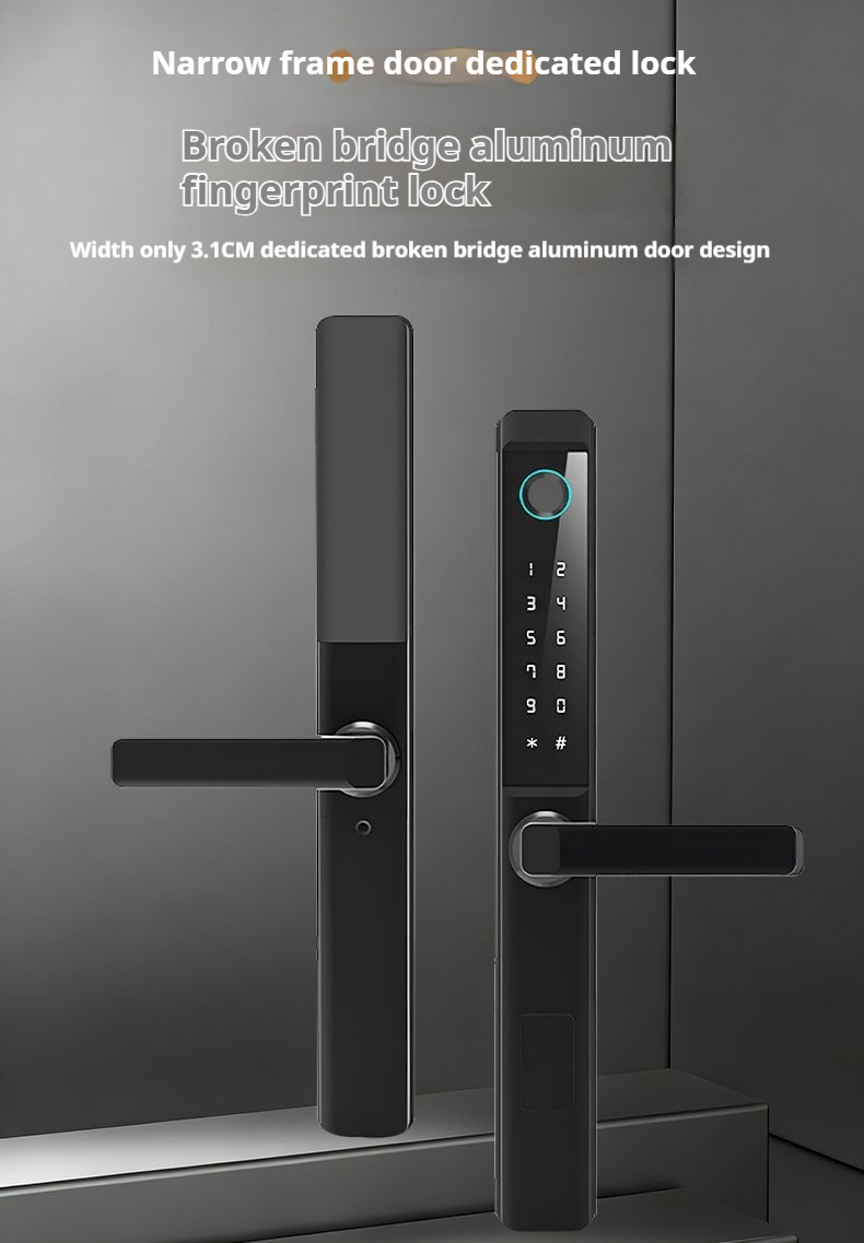 Smart door lock narrow door ve - đánh giá và giá Smart Garden Door Lock