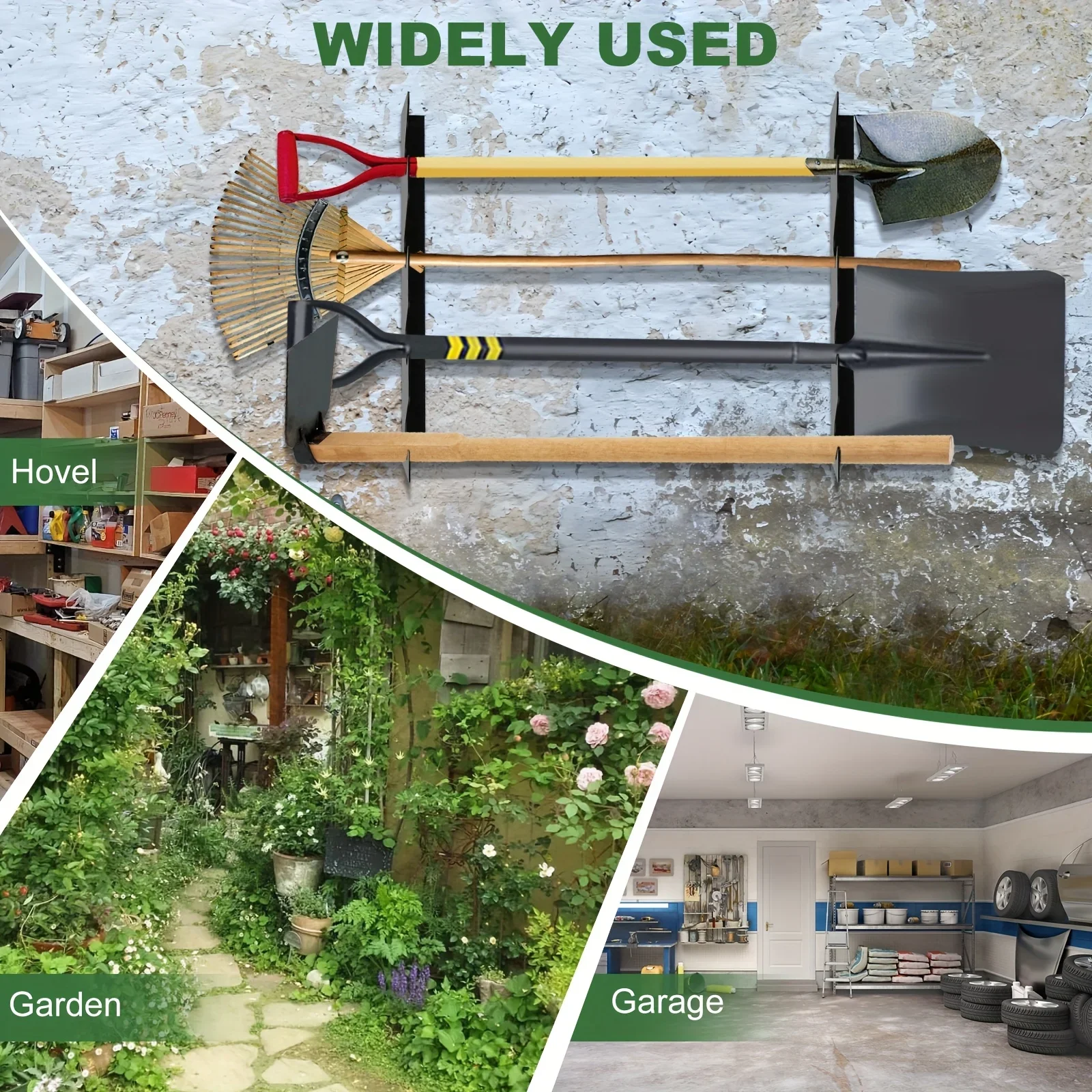Heavy Duty Metal Garden Tool H - đánh giá và giá Smart Garden Storage