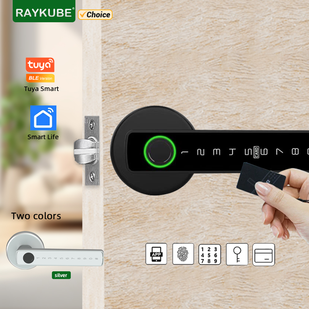 RAYKUBE M5 Tuya BLE Smart Fing - đánh giá và giá Smart Garden Door Lock