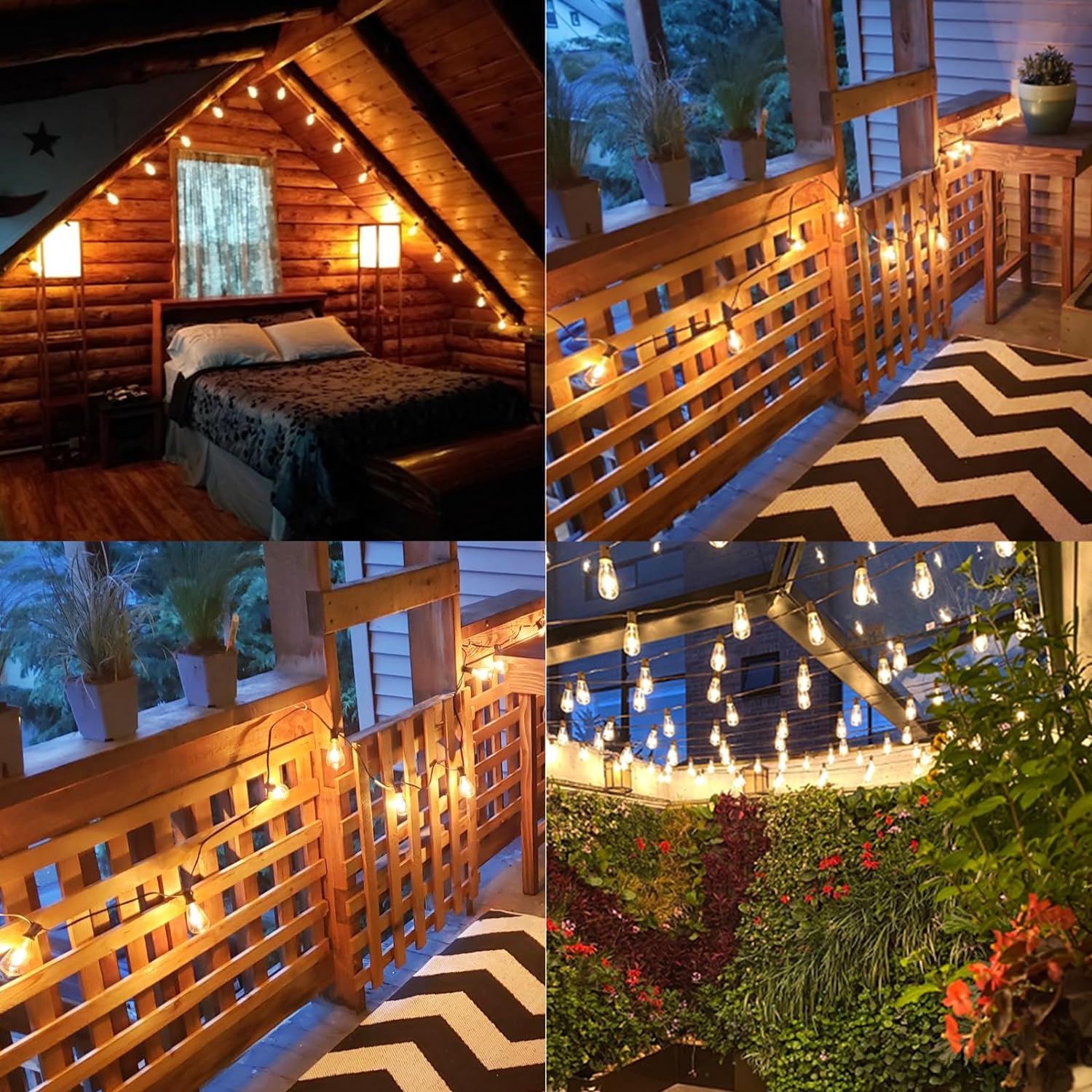 Shatterproof ST38 Led Lights B - đánh giá và giá Smart Garden Umbrella