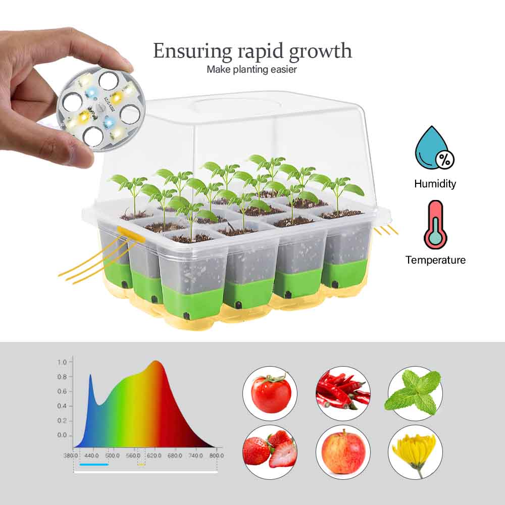 LED Grow Light Seedling Starte - đánh giá và giá Smart Garden Storage