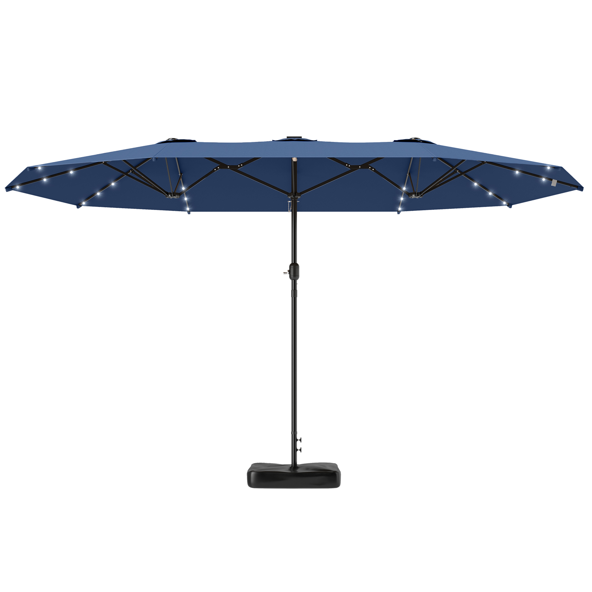 Double-Sided Sun Umbrella, Out - đánh giá và giá Smart Garden Umbrella