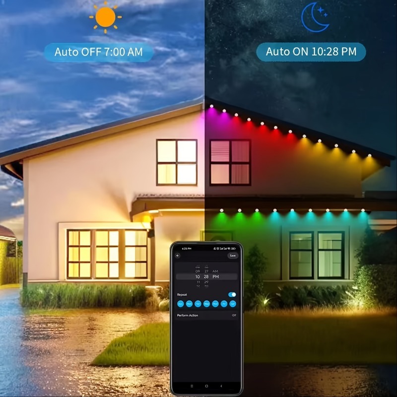 150ft 100ft 50ft Permanent Out - đánh giá và giá Smart Led Garden