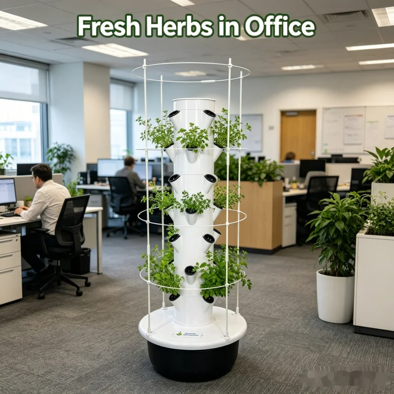 Smart Vertical Hydroponic Towe - đánh giá và giá Smart Garden Tower