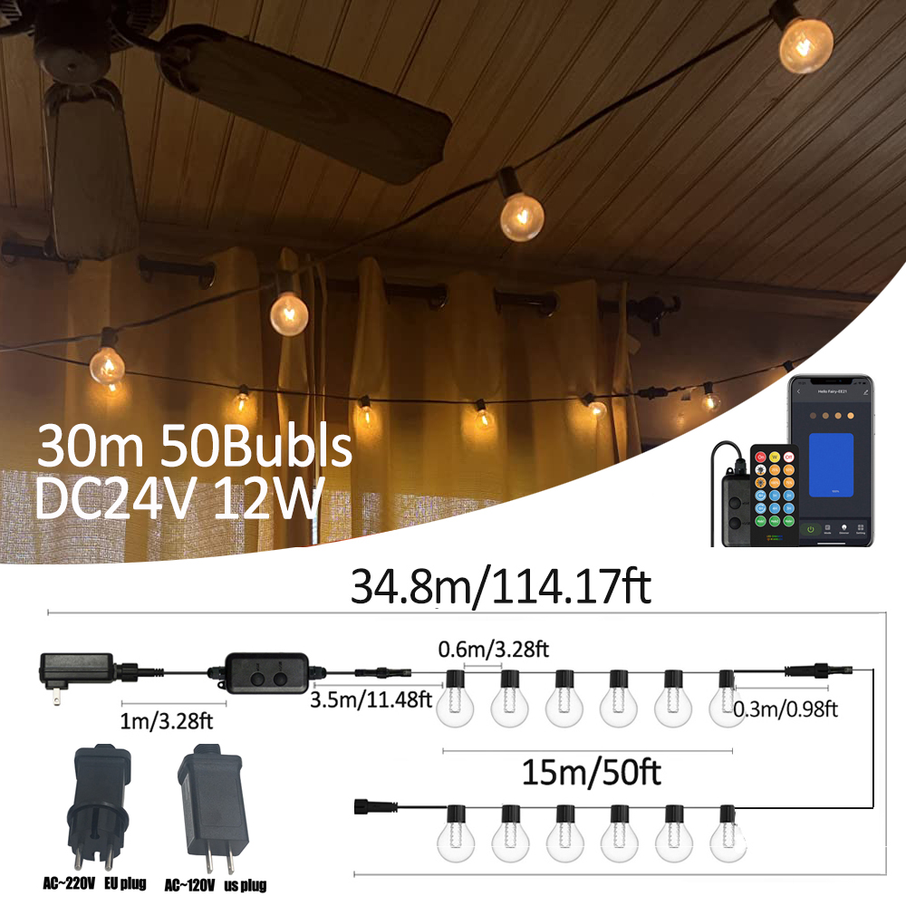 G40 Smart Outdoor DIY LED Stri - đánh giá và giá Smart Led Garden