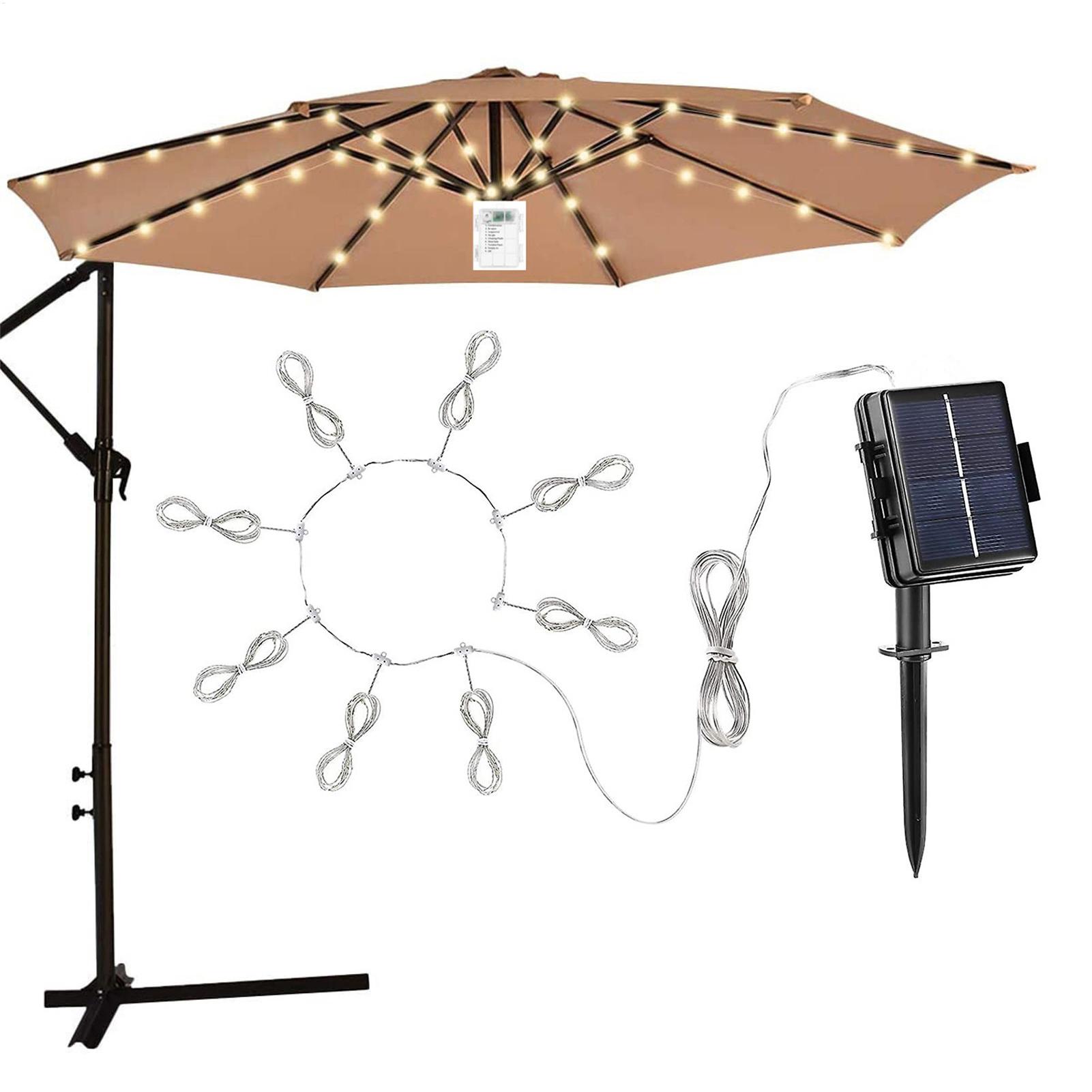 104 LED Umbrella Lights Outdoo - đánh giá và giá Smart Garden Umbrella
