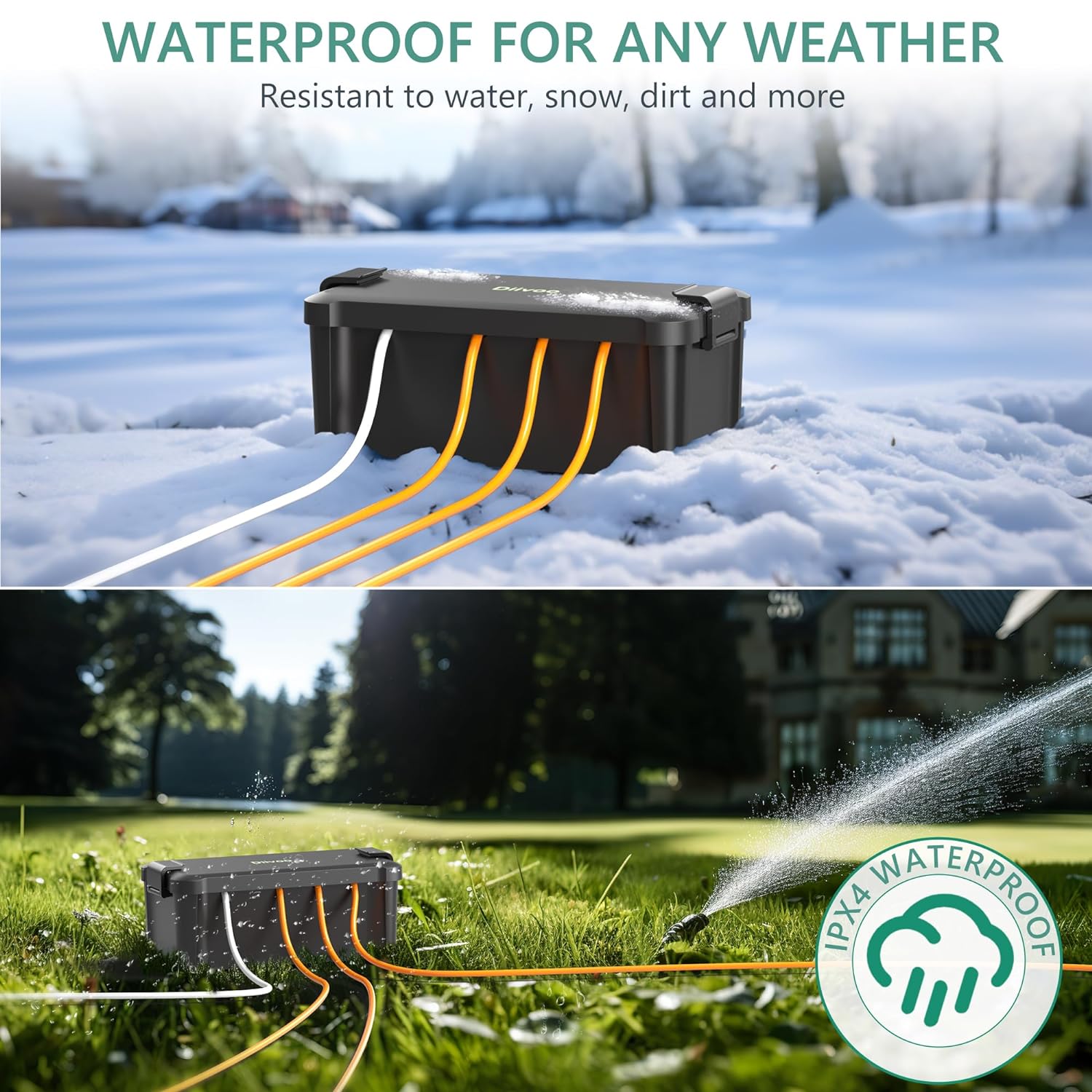 Diivoo Outdoor Waterproof Elec - đánh giá và giá Smart Garden Storage