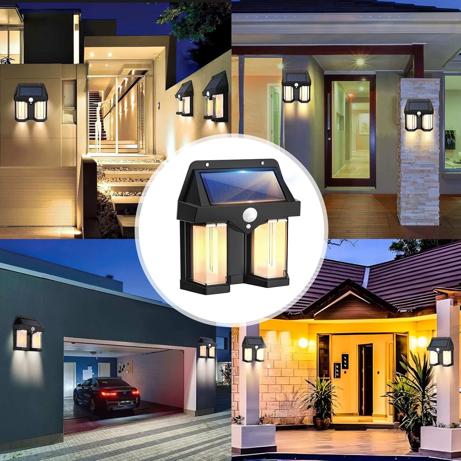 Solar Powered Wall Light Vinta - đánh giá và giá Smart Led Garden