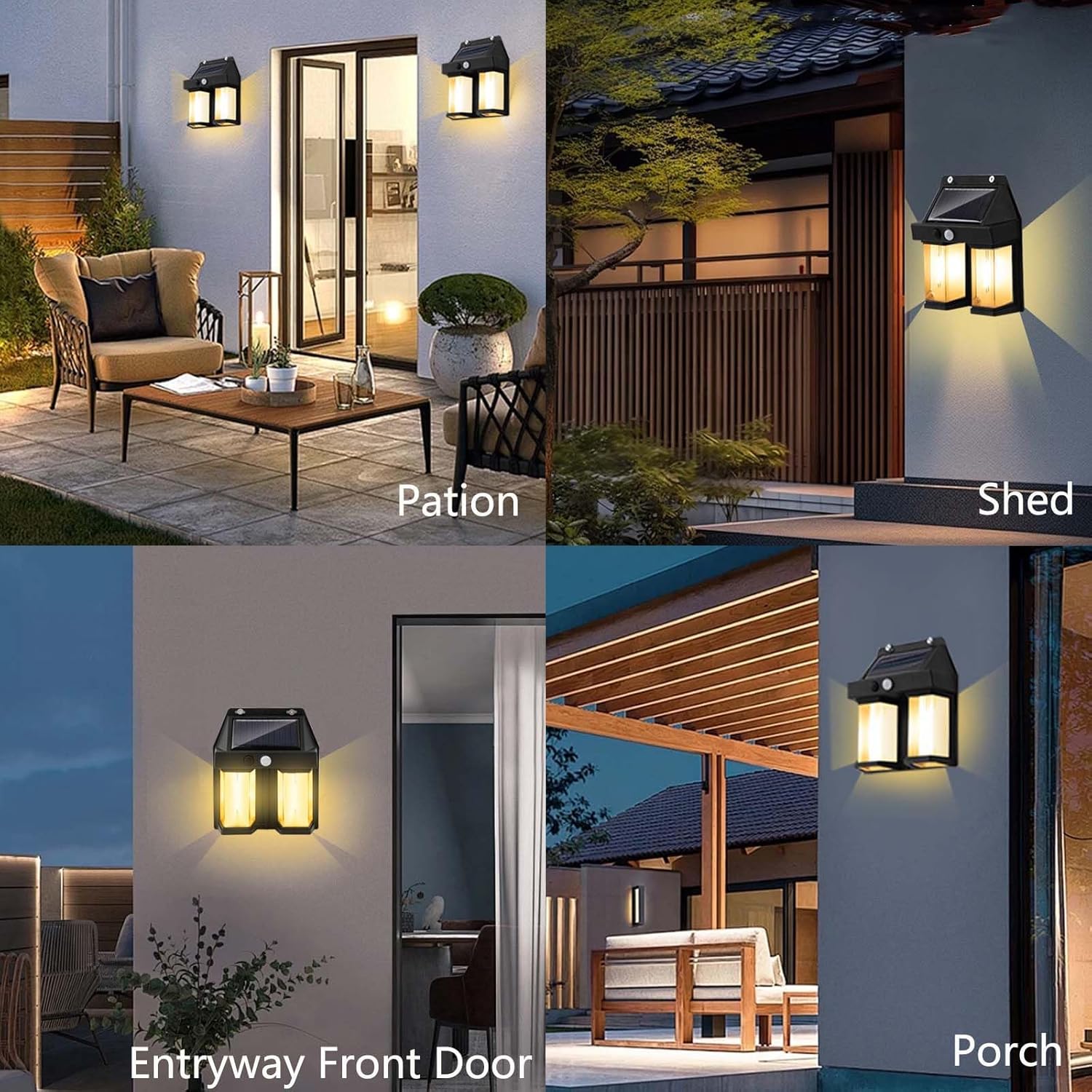 Solar Powered Wall Light Vinta - đánh giá và giá Smart Led Garden
