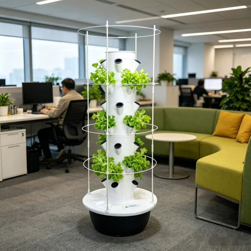 Spacetree 5 Layer Vertical Hyd - đánh giá và giá Smart Garden Tower
