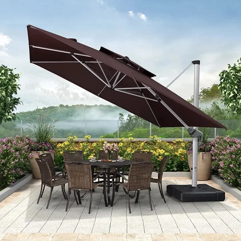 turquoise smart wind resistant - đánh giá và giá Smart Garden Umbrella