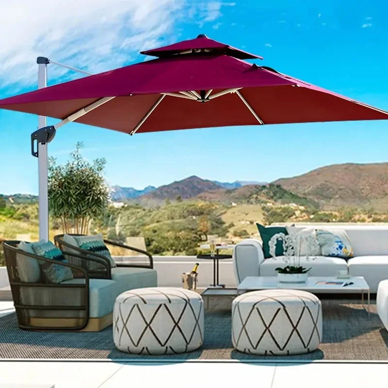 turquoise smart wind resistant - đánh giá và giá Smart Garden Umbrella