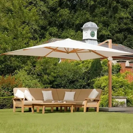 turquoise smart wind resistant - đánh giá và giá Smart Garden Umbrella