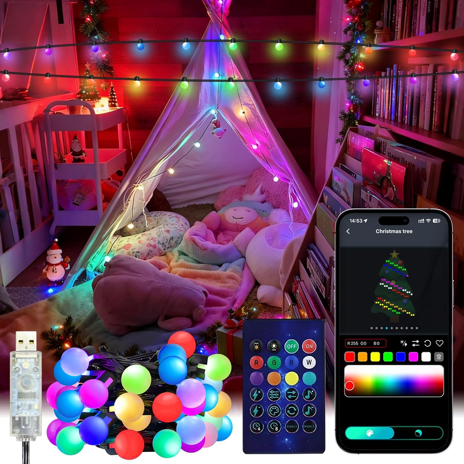 Smart Globe String Lights 5/10 - đánh giá và giá Smart Led Garden