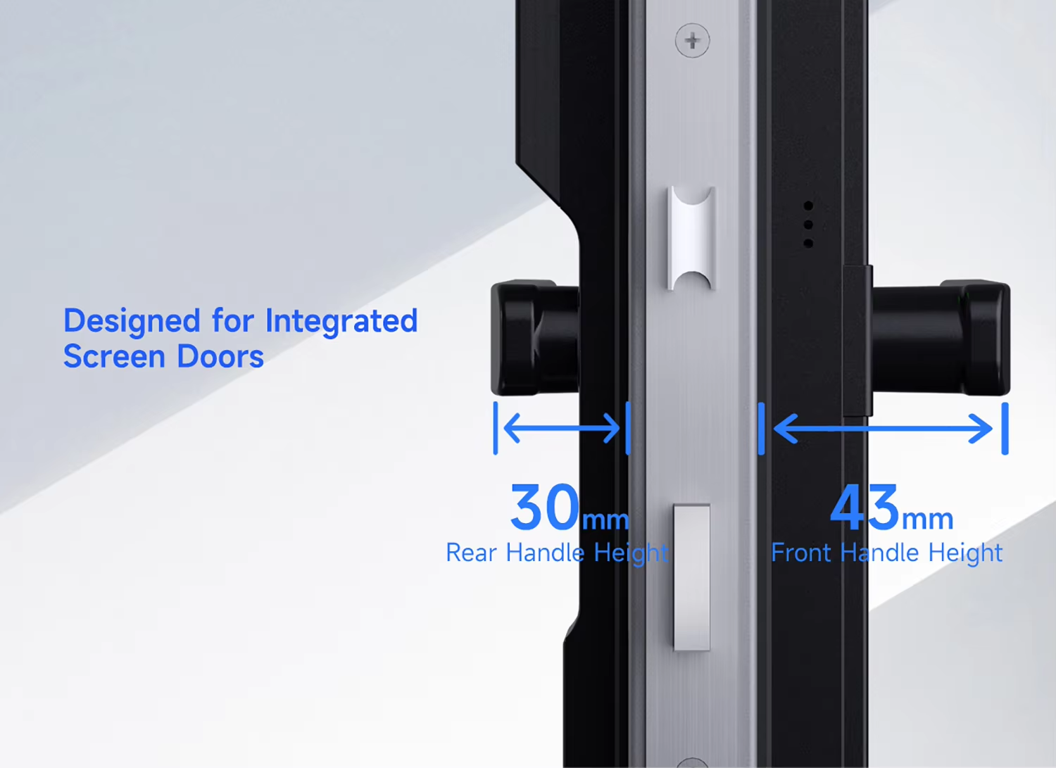 Waterproof IP65 Smart UPVC Doo - đánh giá và giá Smart Garden Door Lock