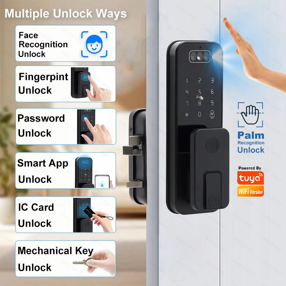 Smart Tuya WiFi APP Bluetooth  - đánh giá và giá Smart Garden Lock