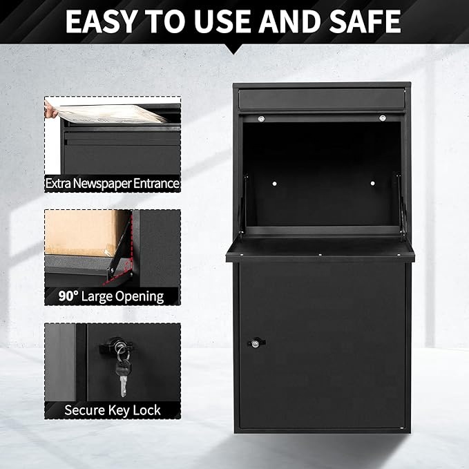 Steel Large Smart Parcel Deliv - đánh giá và giá Smart Garden Lock
