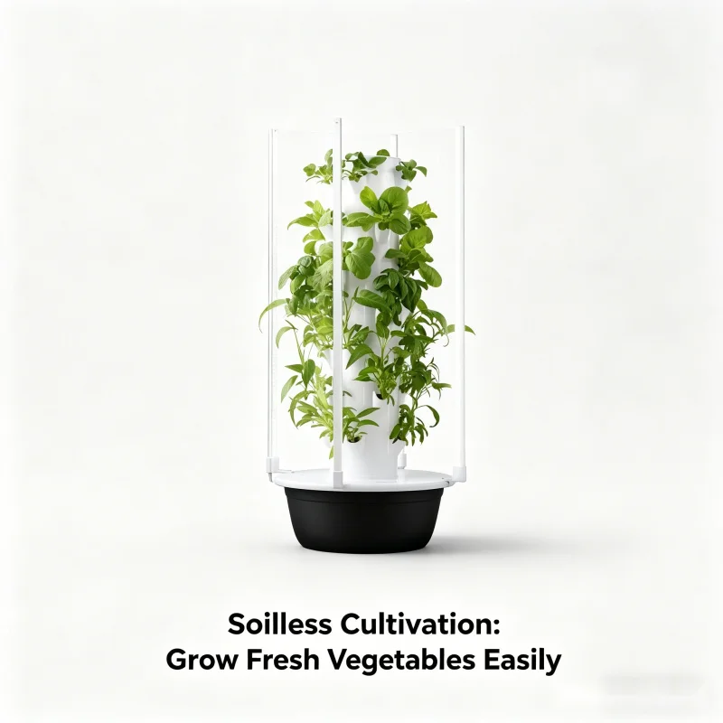SpaceTree Vertical Hydroponic  - đánh giá và giá Smart Garden Tower