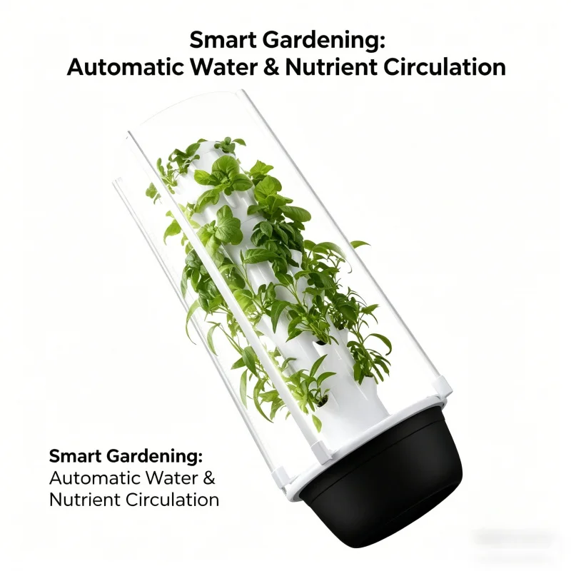 SpaceTree Vertical Hydroponic  - đánh giá và giá Smart Garden Tower