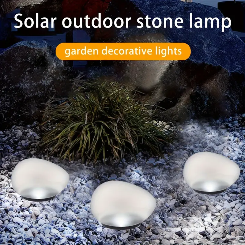 1/2Pack Solar Pebble Lights –  - đánh giá và giá Smart Led Garden