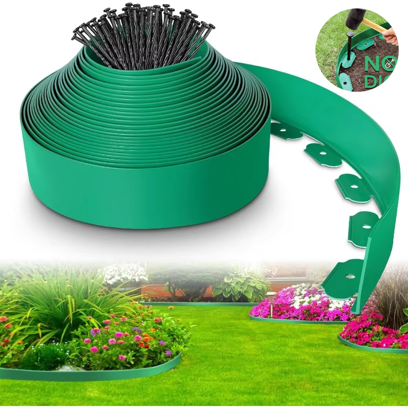 10M Flexible PVC Garden Edging - đánh giá và giá Smart Garden Edging