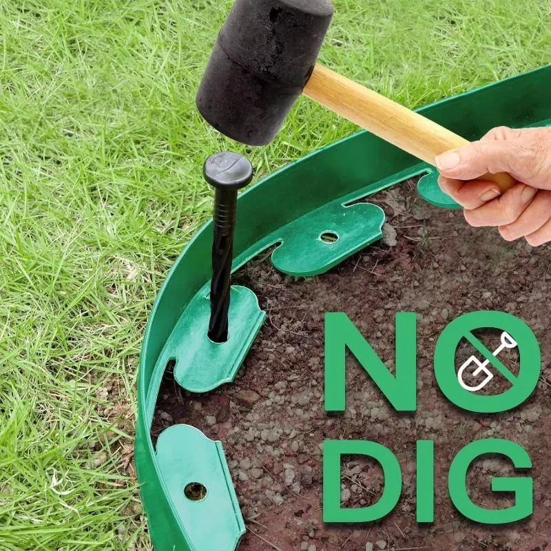 10M Flexible PVC Garden Edging - đánh giá và giá Smart Garden Edging