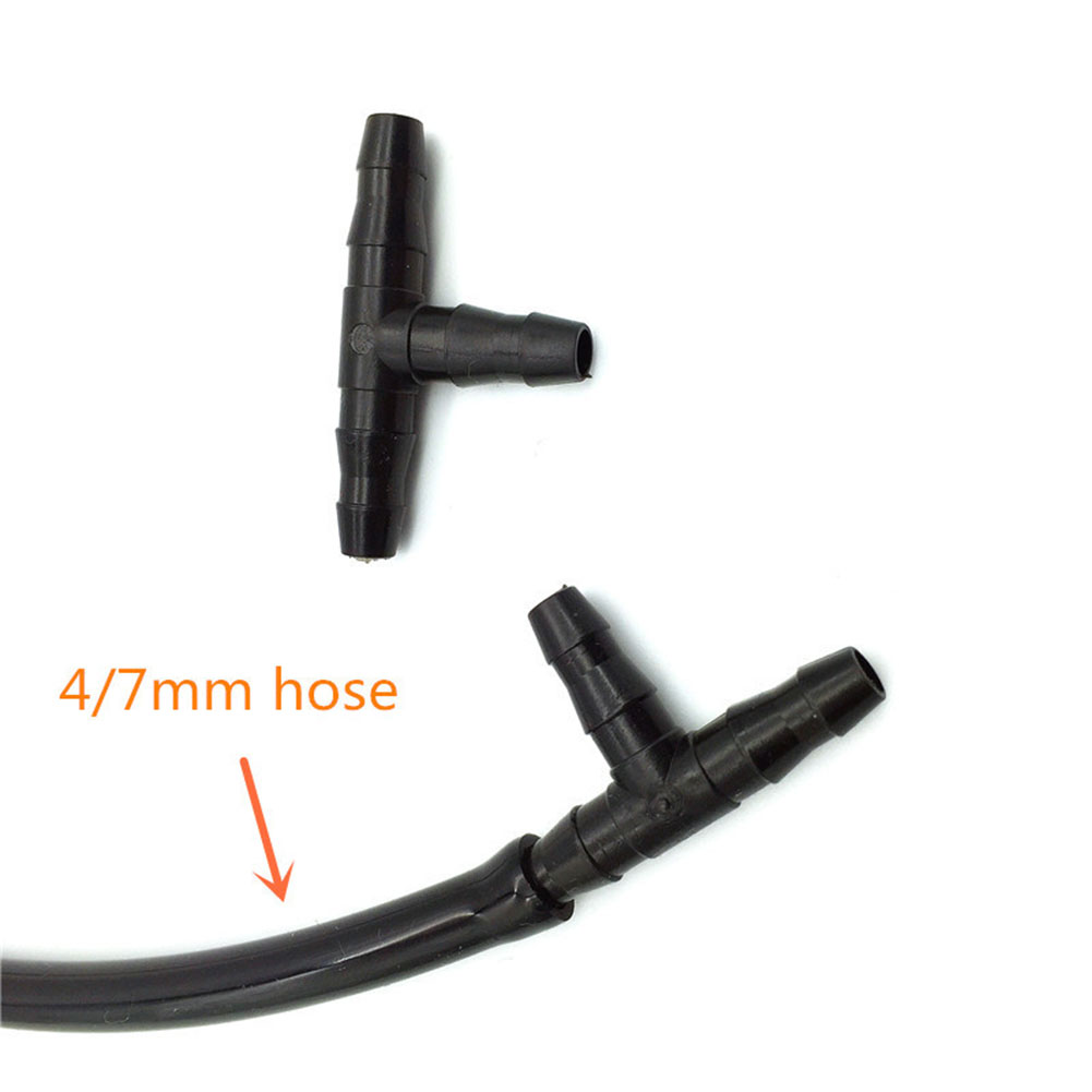 50 Pcs Black 1/4 Inch Barbed T - đánh giá và giá Smart Garden Tower