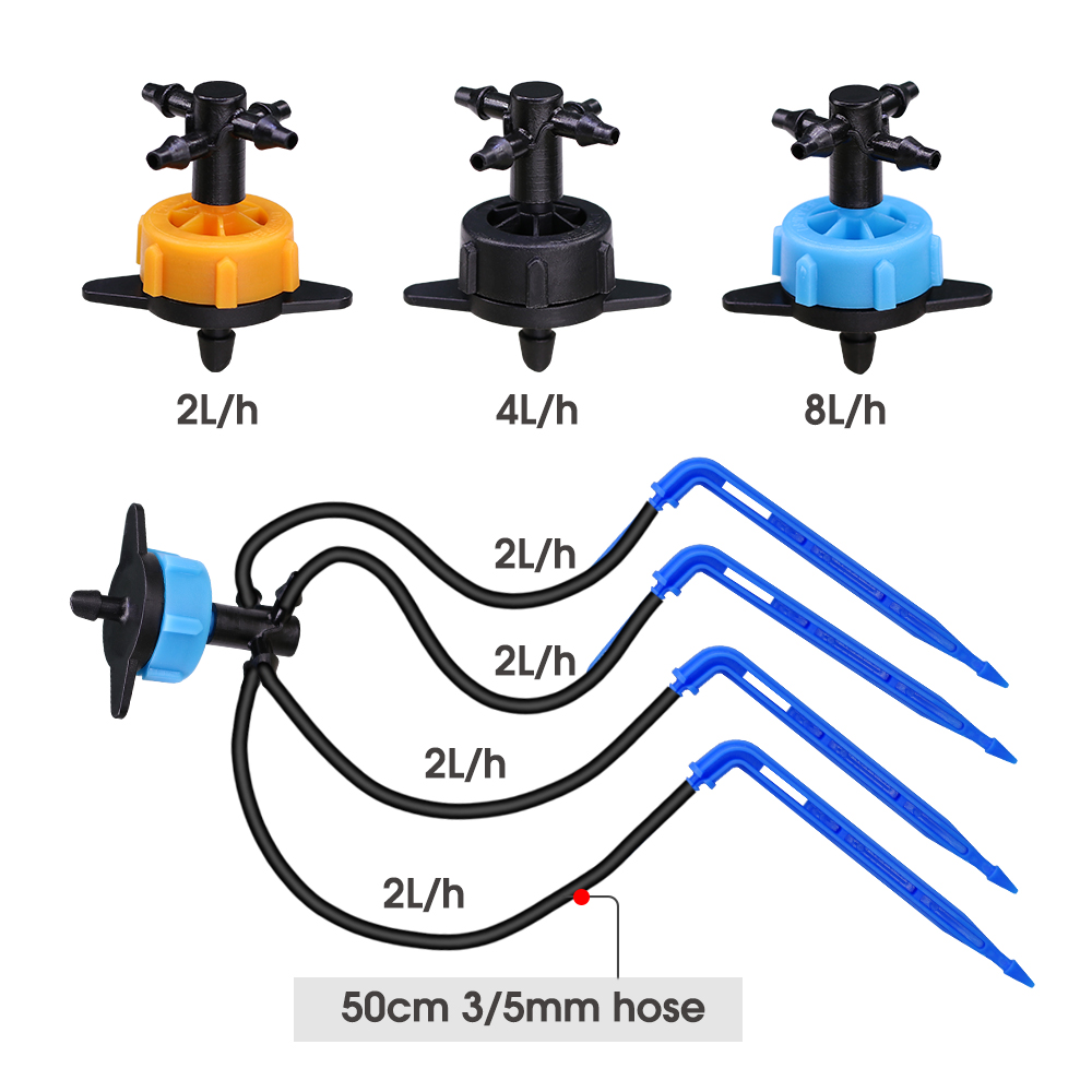 10Set 2/4/8L/H Bend Arrow Drip - đánh giá và giá Smart Garden Tower