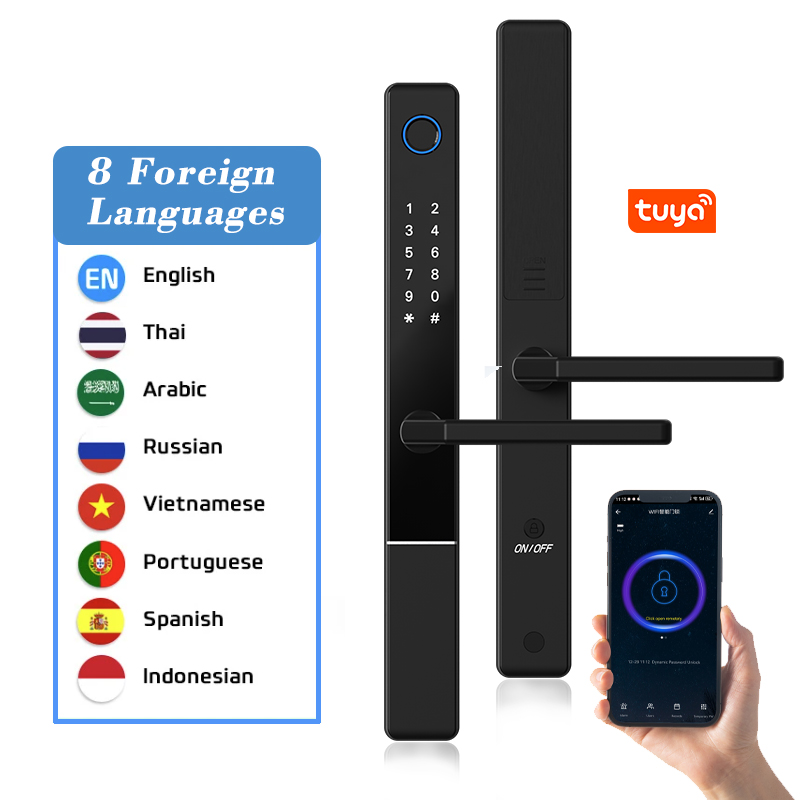 Euro 92/85/72mm Tuya wifi Smar - đánh giá và giá Smart Garden Door Lock