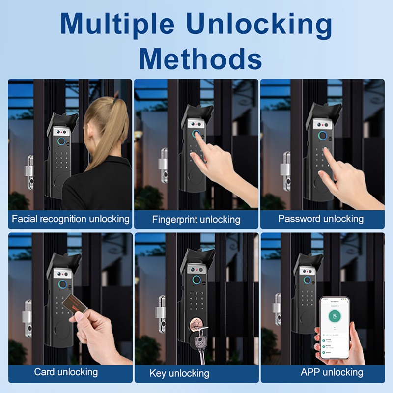 Outdoor Waterproof Smart Tuya  - đánh giá và giá Smart Garden Door Lock