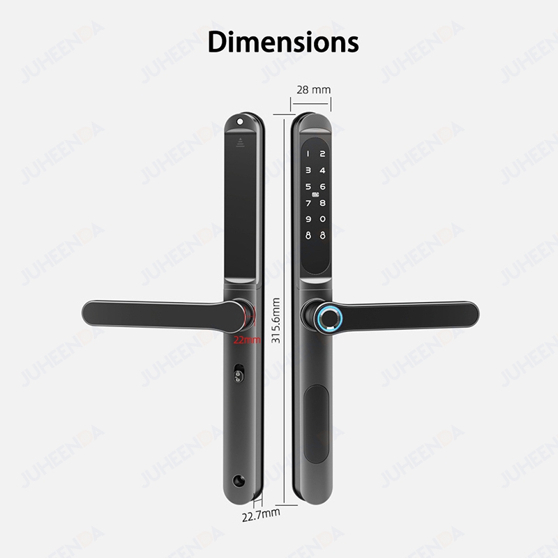 TTLock App Smart Aluminum Door - đánh giá và giá Smart Garden Lock
