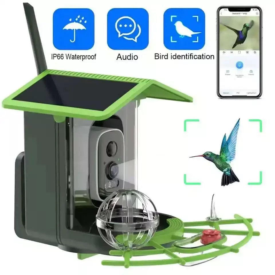 Smart Bird Feeder 4MP Full HD, - đánh giá và giá Smart Bird Feeder Camera