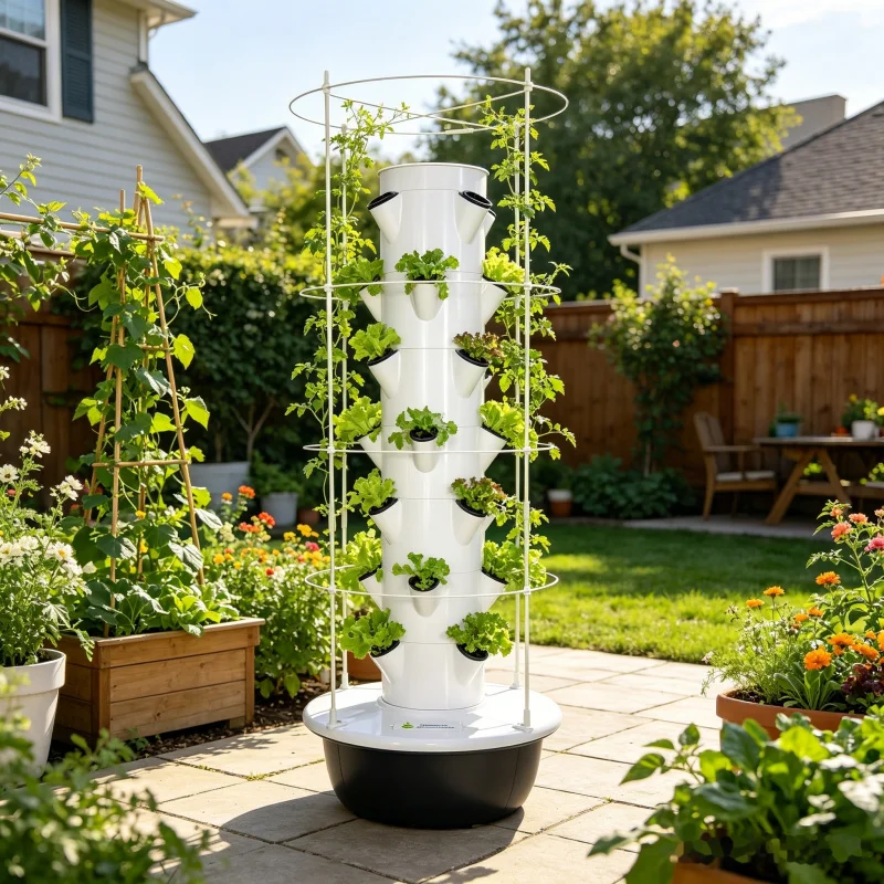 Spacetree Smart Indoor Garden  - đánh giá và giá Smart Garden Trellis