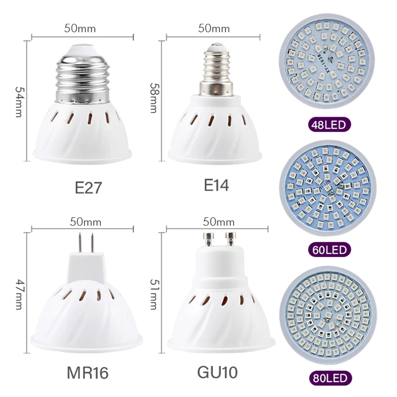Full Spectrum LED Grow Light E - đánh giá và giá Smart Garden Umbrella